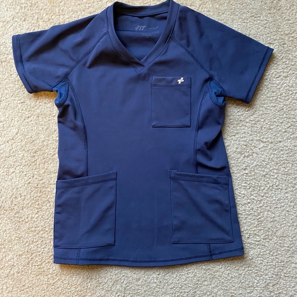 Fit Scrubs Evrpur® Women's "Pocket Plus" Scrub Top - Picture 4 of 6